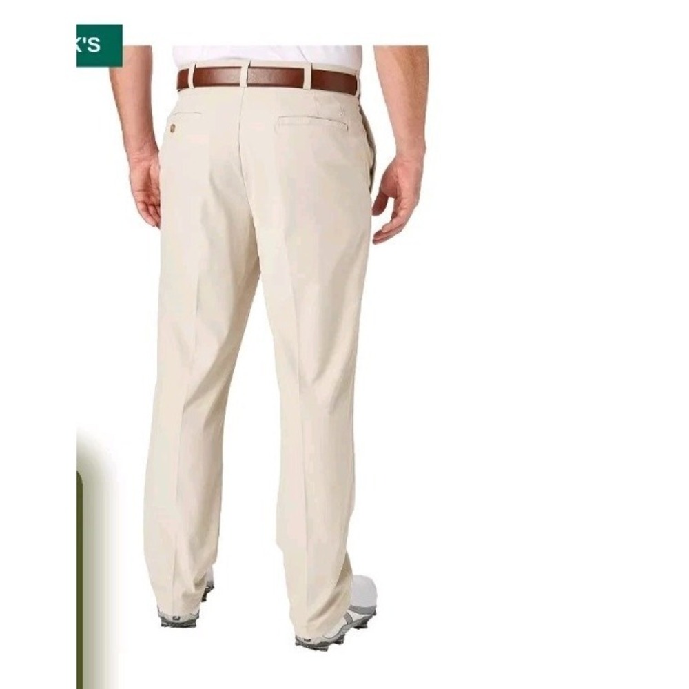 Walter Hagen Men's Perfect 11 Big and Tall 5 Pocket Golf Pants 50x30 Beige New